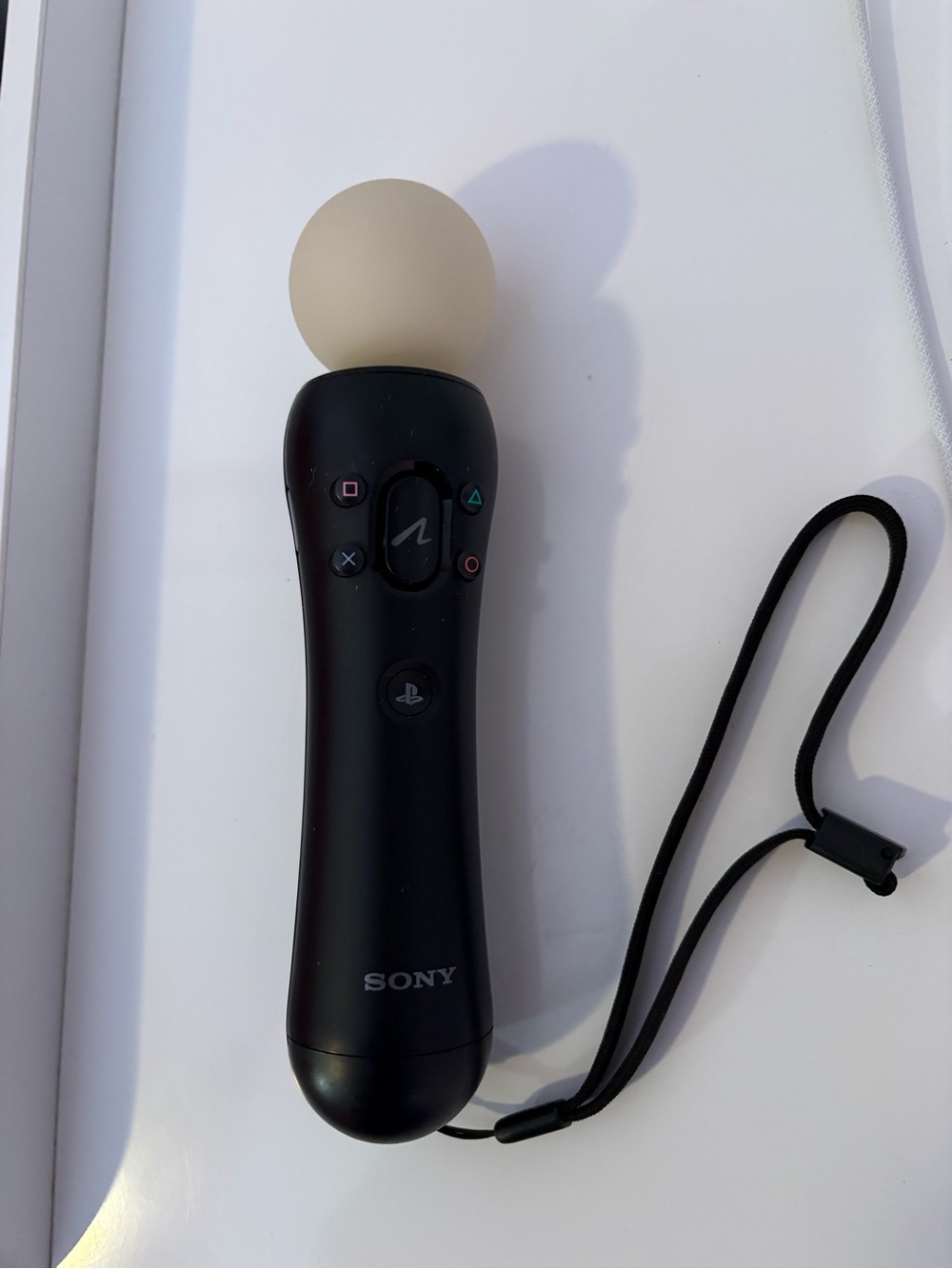Sony PlayStation Move Motion Controller CECH-ZCM1U Black PS3 PS4 Tested Working